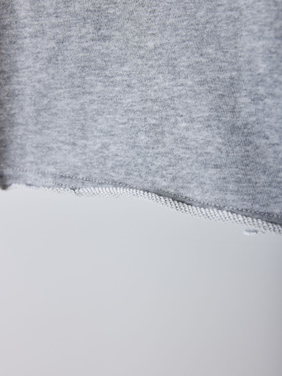 【予約販売】Mewl オフショルシャツスリーブスウェット M261-83011