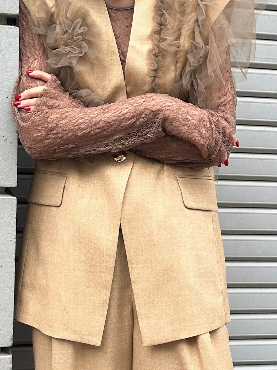 【予約販売】Mewl レースボートネックTOPS M261-83021