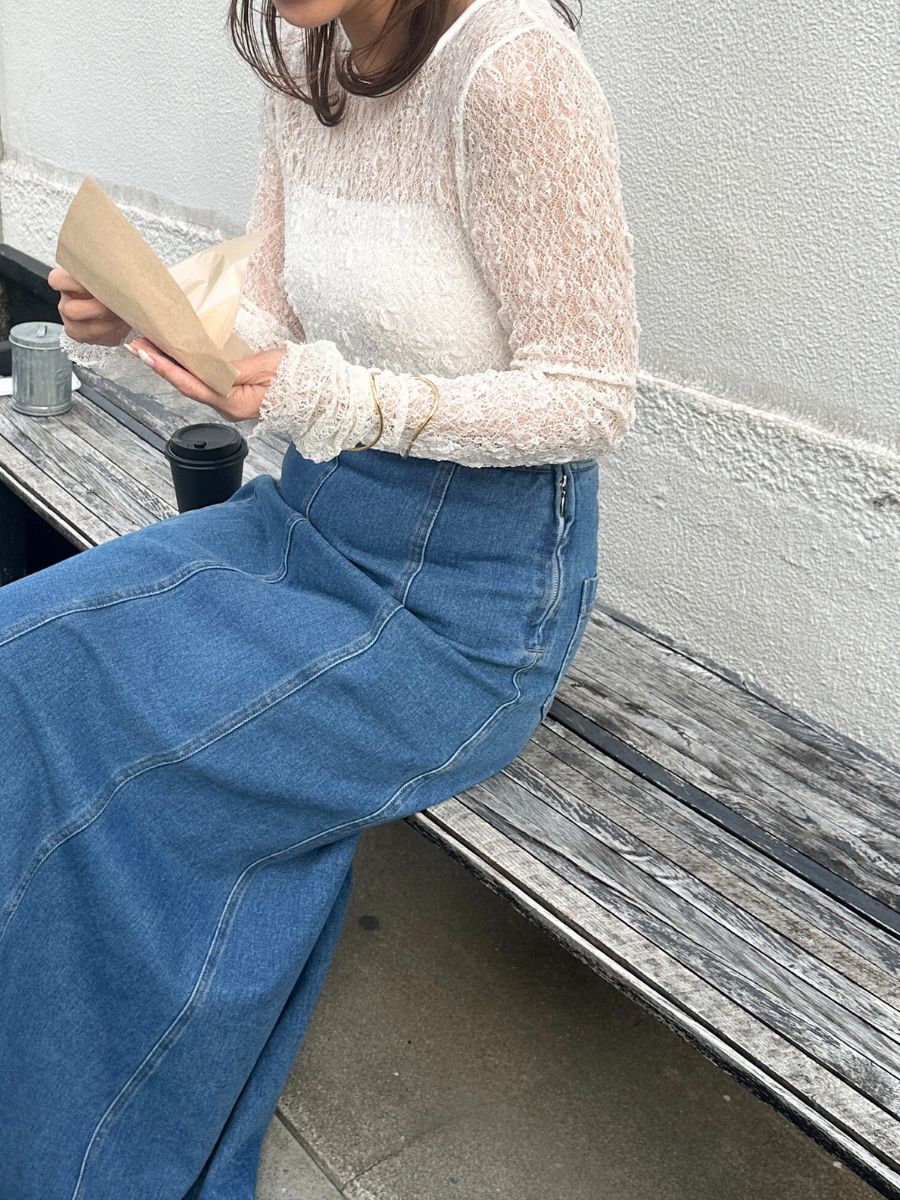 【予約販売】Mewl レースボートネックTOPS M261-83021