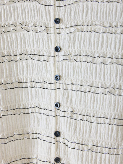 【予約販売】Mewl ミニフリル2WAYカーデ M261-83022