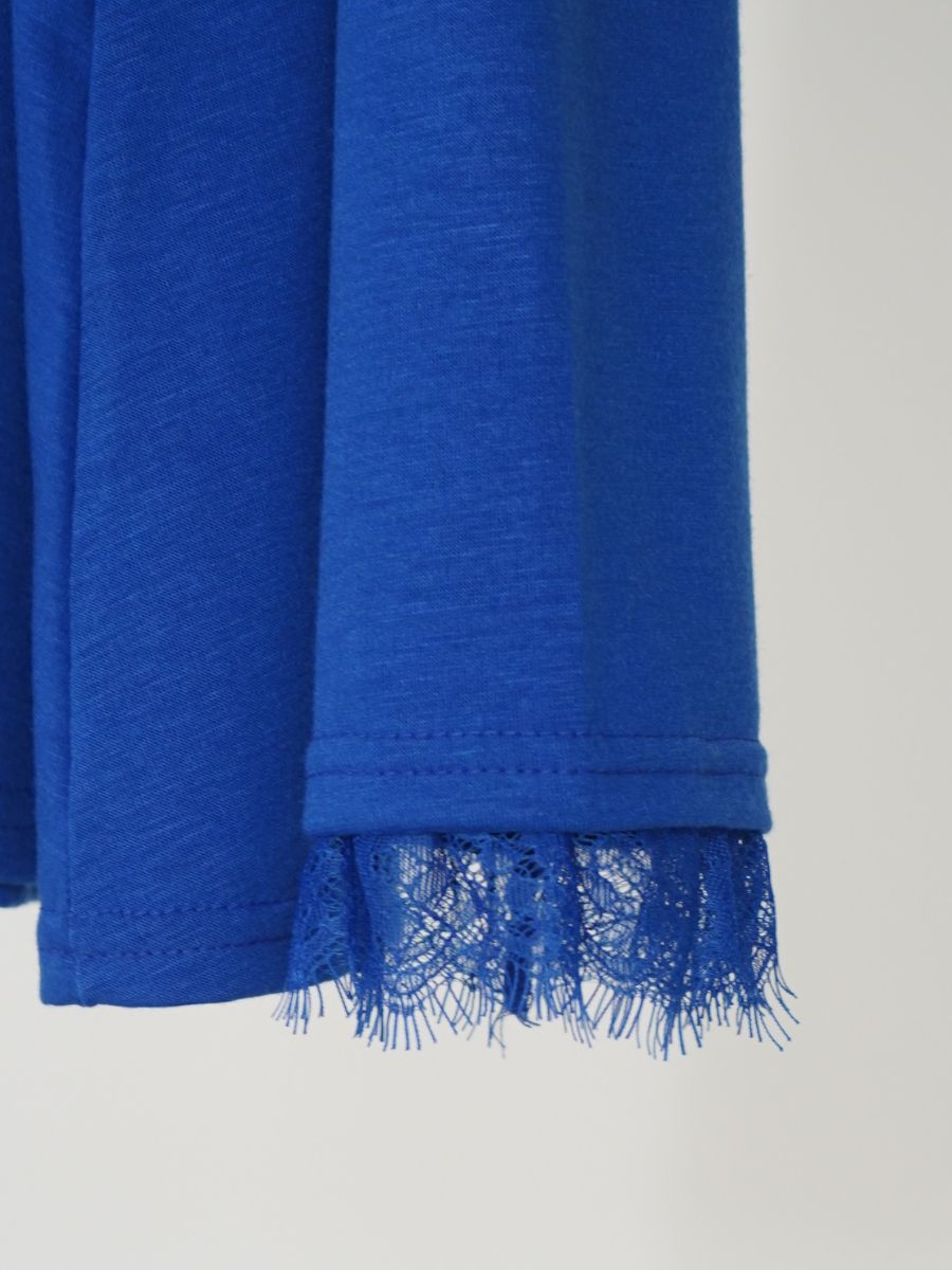 【予約販売】Mewl レースカラーフレアＴＯＰＳ M261-83030