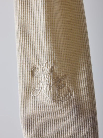 【予約販売】Mewl ラメリブバックリボンTOPS  M261-87023