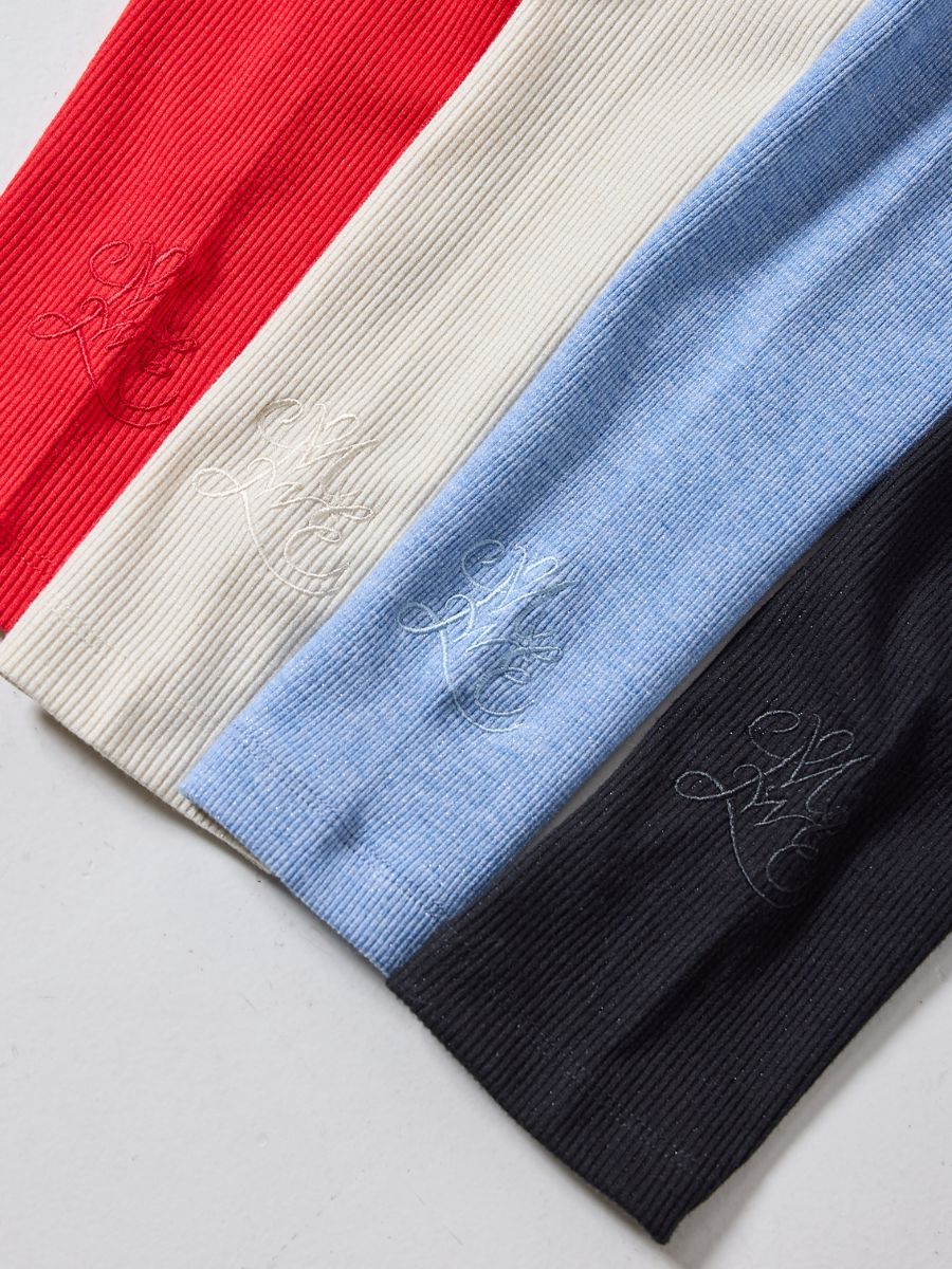 【予約販売】Mewl ラメリブバックリボンTOPS  M261-87023