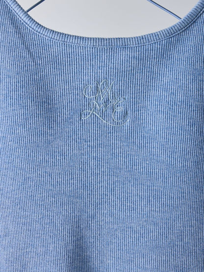 【予約販売】Mewl ラメリブカップ付きキャミ M261-87024