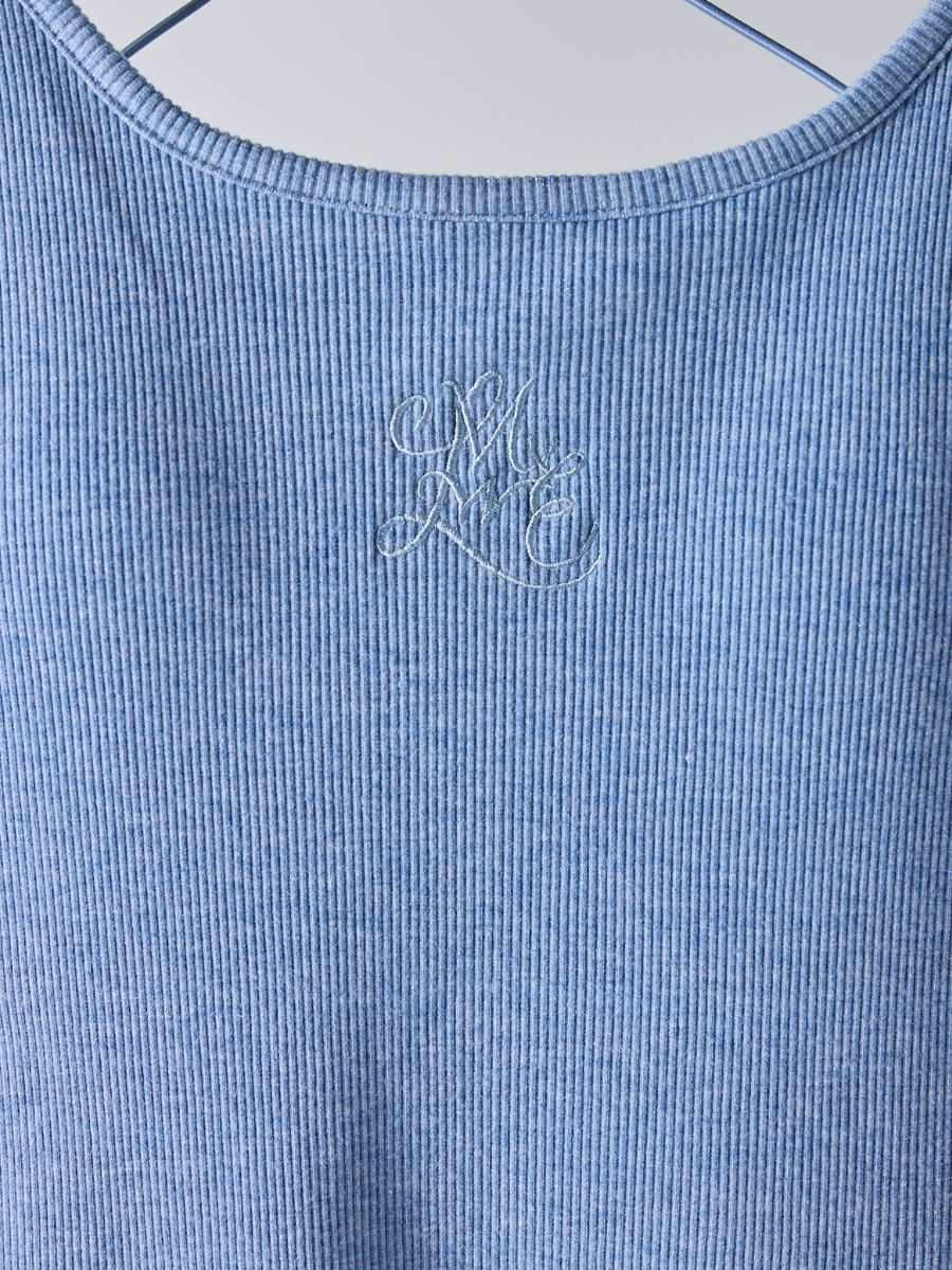 【予約販売】Mewl ラメリブカップ付きキャミ M261-87024