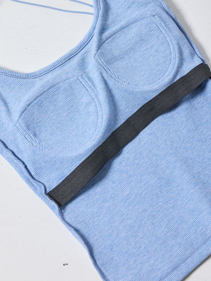 【予約販売】Mewl ラメリブカップ付きキャミ M261-87024