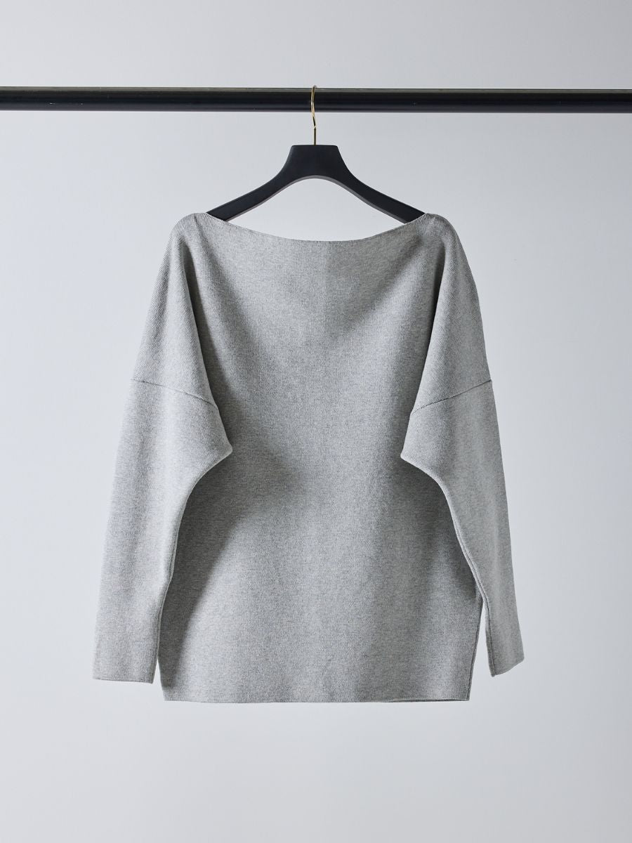 【予約販売】Mewl スウェットライクドルマンニット M261-93025