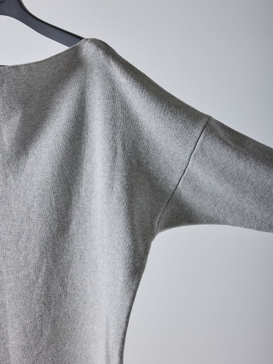 【予約販売】Mewl スウェットライクドルマンニット M261-93025