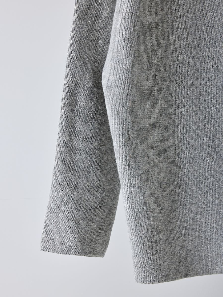 【予約販売】Mewl スウェットライクドルマンニット M261-93025