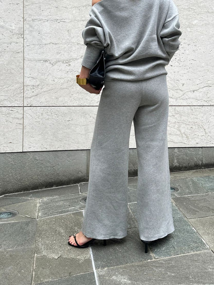 【予約販売】Mewl スウェットライクドルマンニット M261-93025