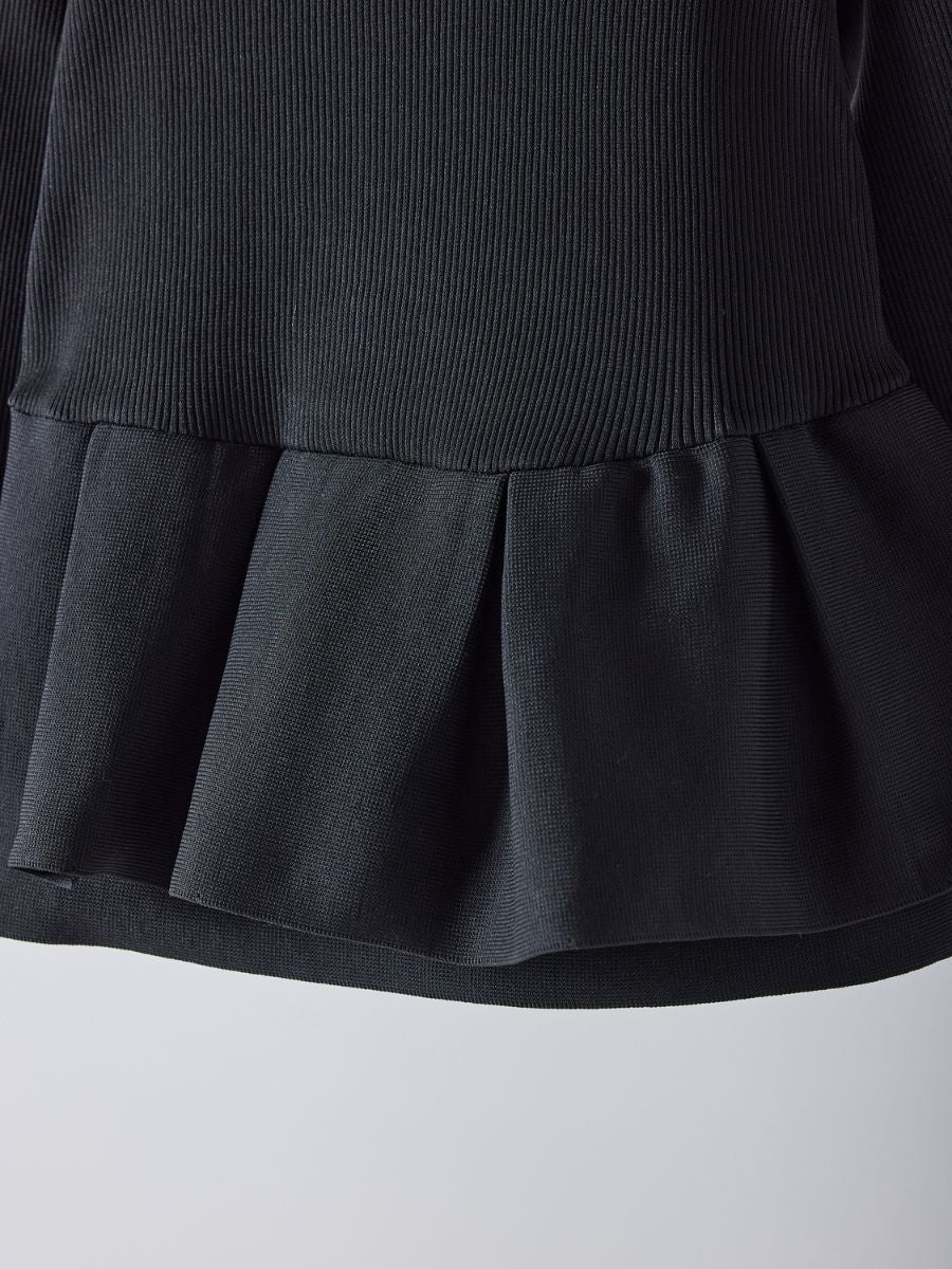 【予約販売】Mewl ペプラムニット M261-97028