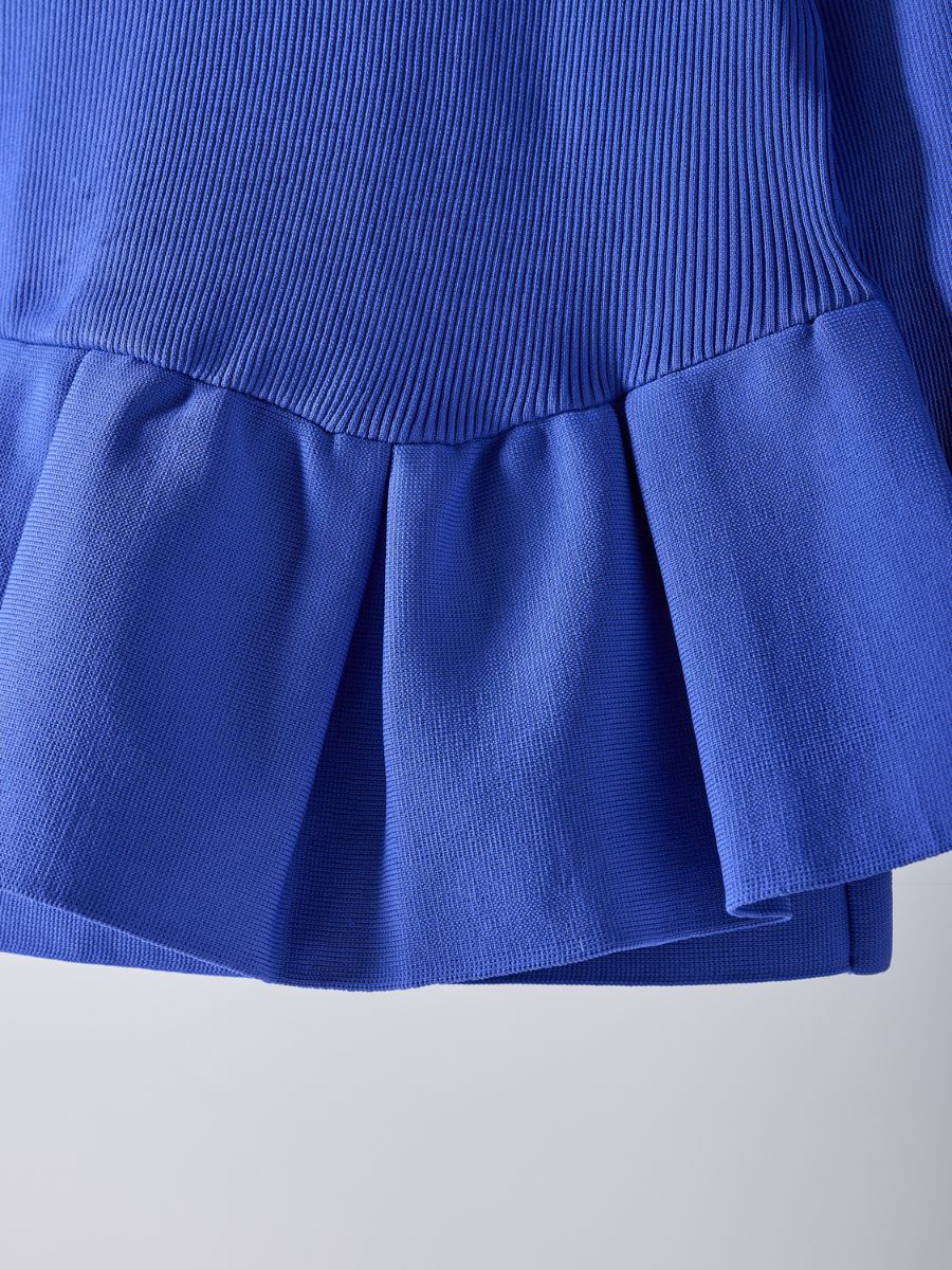 【予約販売】Mewl ペプラムニット M261-97028