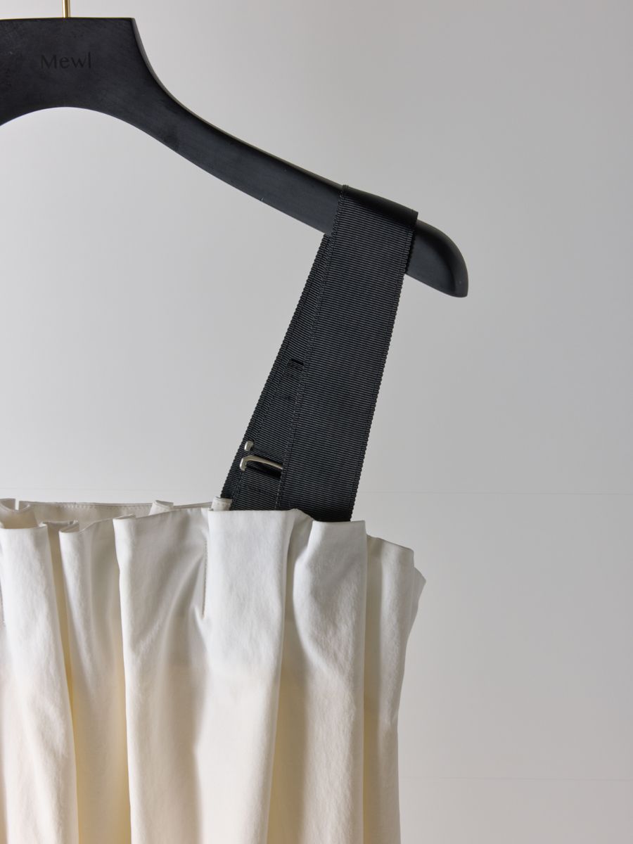 【予約販売】Mewl 撥水タックプリーツOP M262-58074