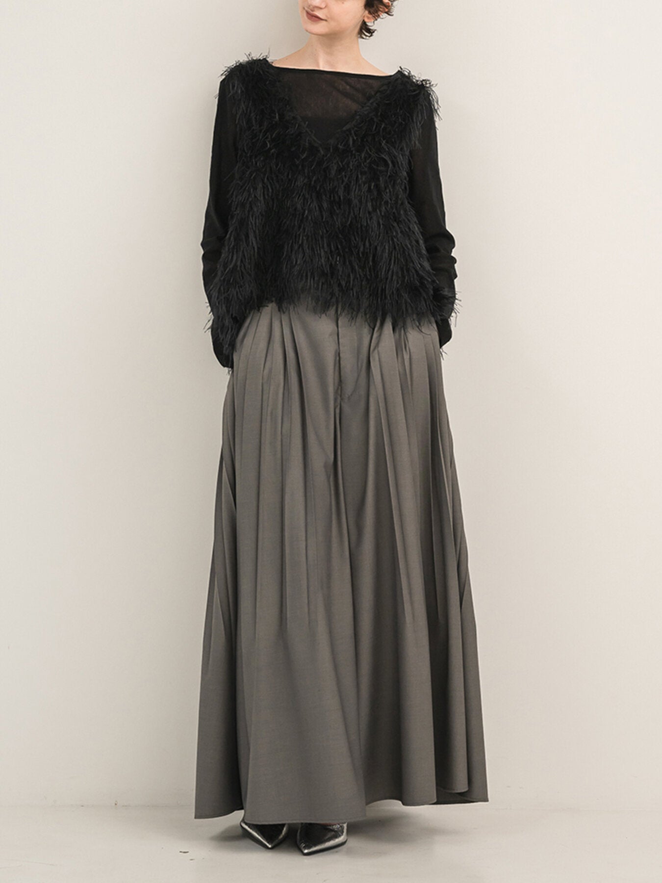 【予約販売】Mewl シアーフェザータンク M263-13106
