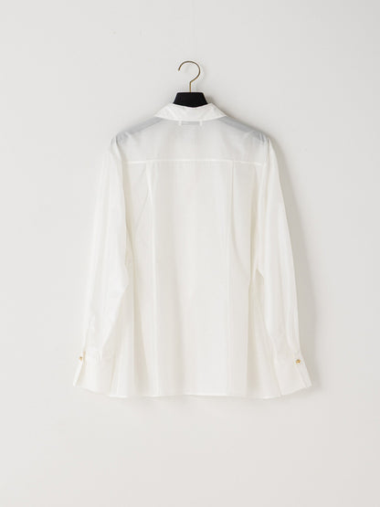 【予約販売】Mewl SHEER CURVY SHIRT M264-18167