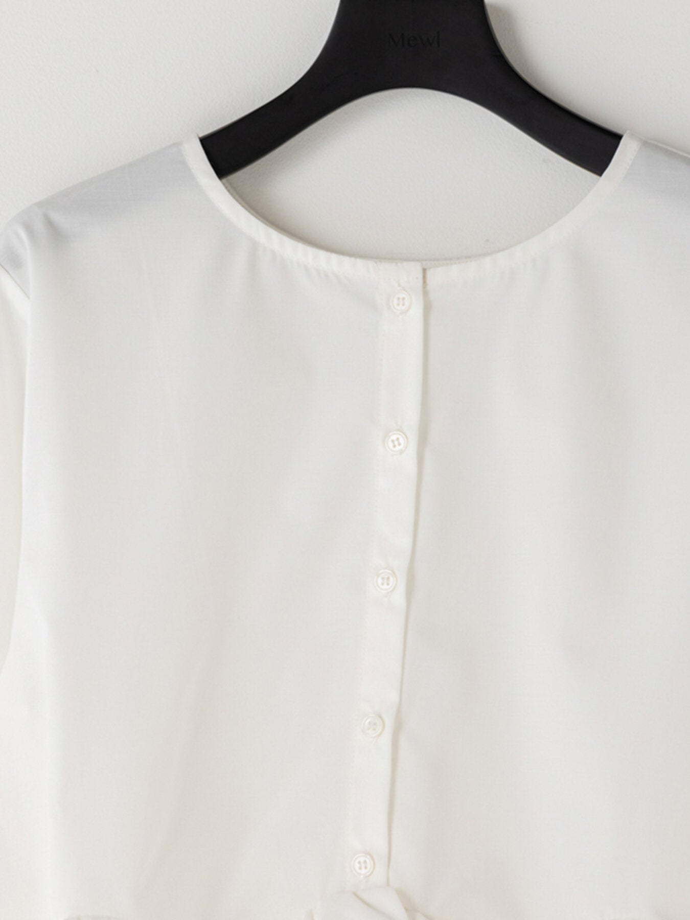【予約販売】Mewl TULLE PEPLUM BL M264-18168