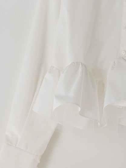 【予約販売】Mewl TULLE PEPLUM BL M264-18168