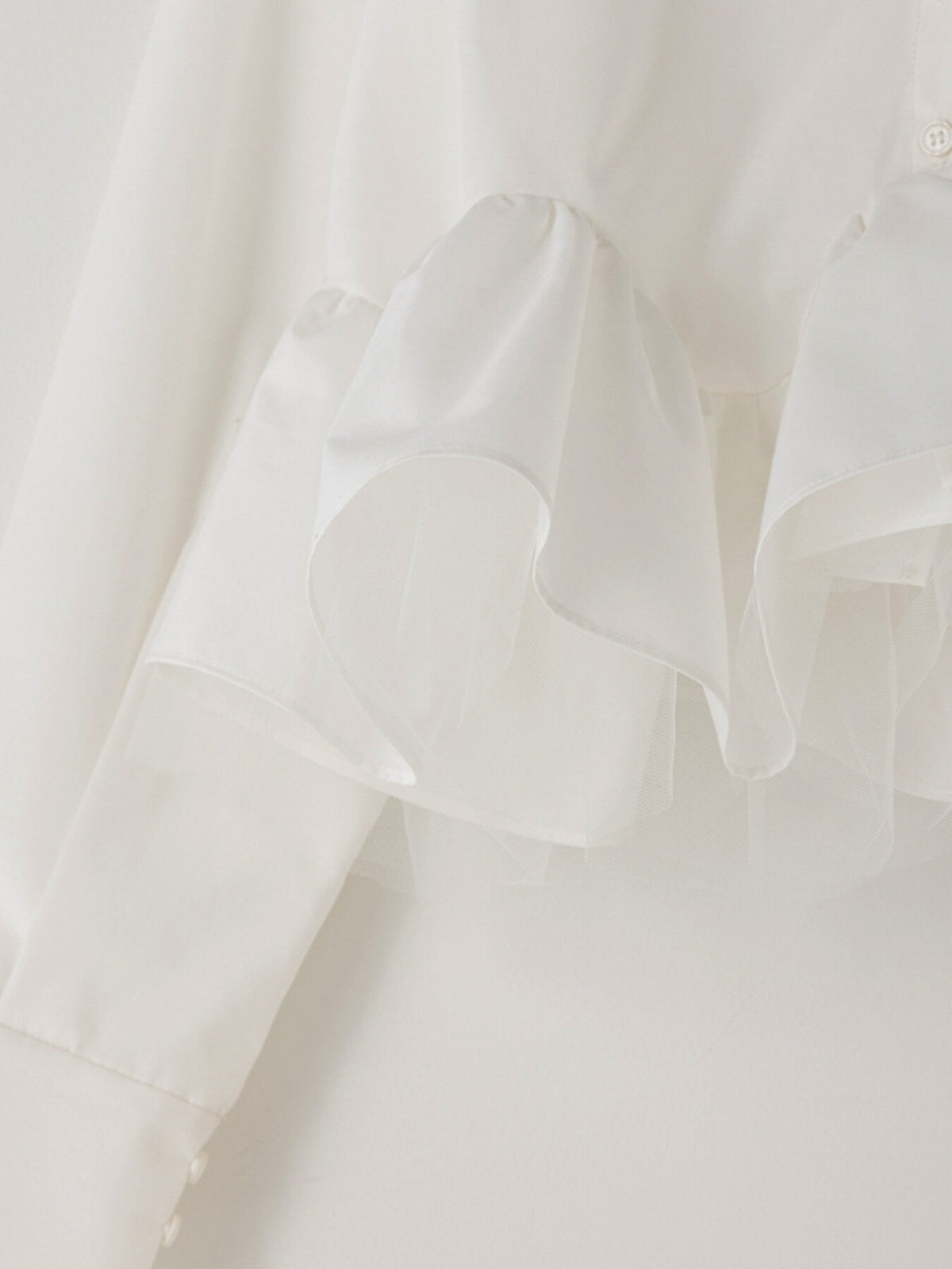 【予約販売】Mewl TULLE PEPLUM BL M264-18168