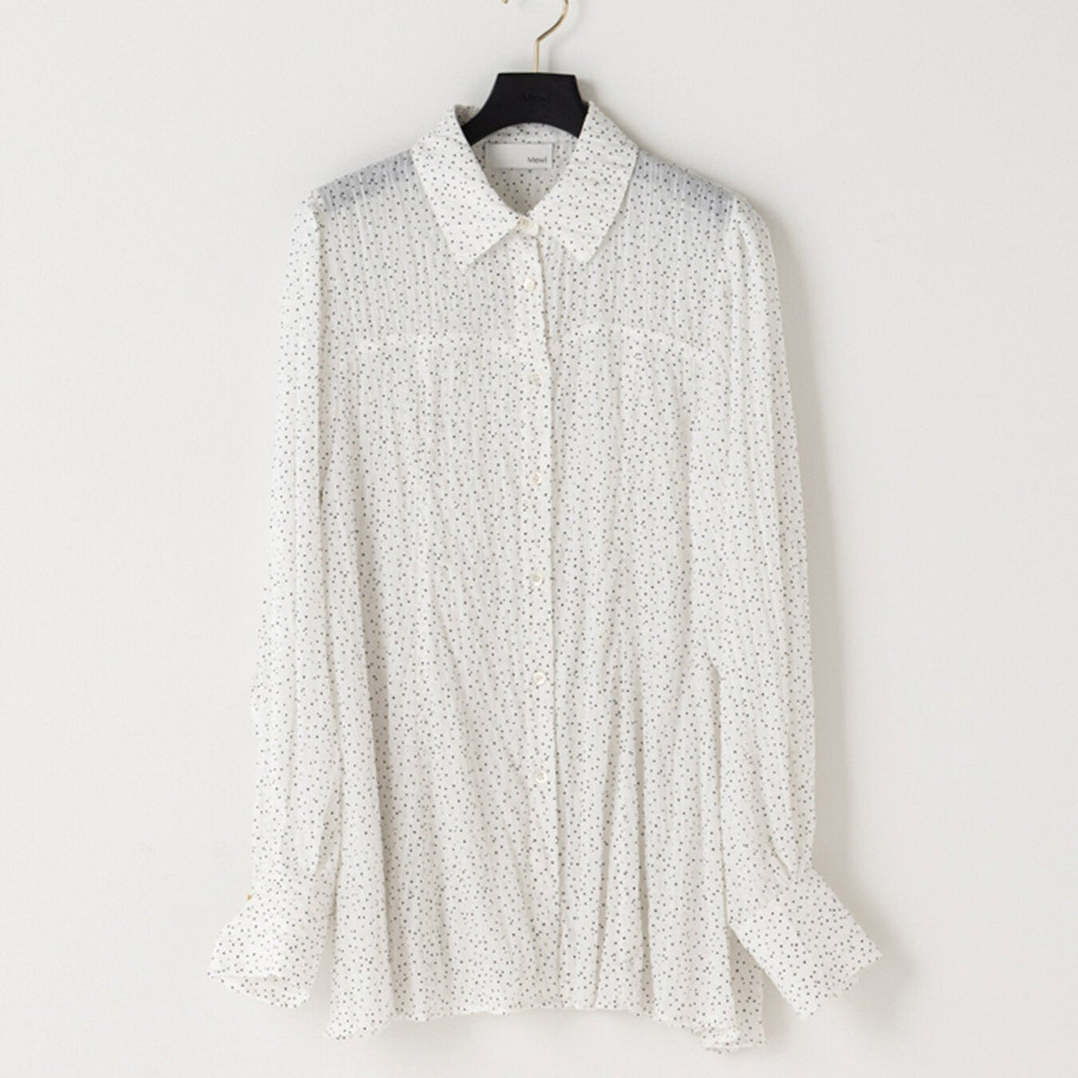 【予約販売】Mewl DOT SHEER SHIRT M264-18175