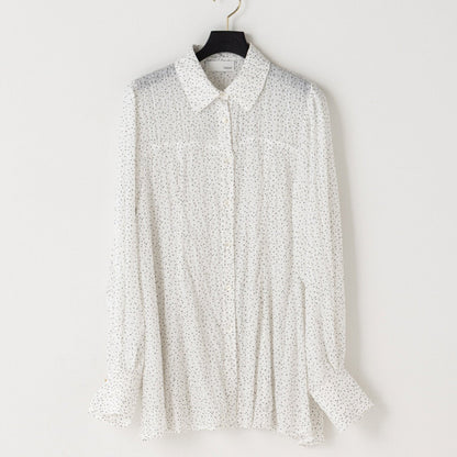 【予約販売】Mewl DOT SHEER SHIRT M264-18175