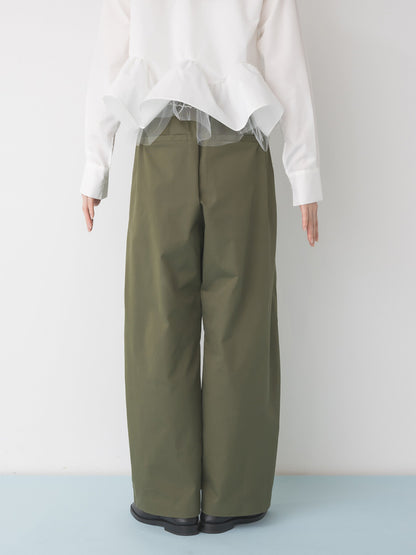 【予約販売】Mewl TRENCH CURVY PANTS M264-38163