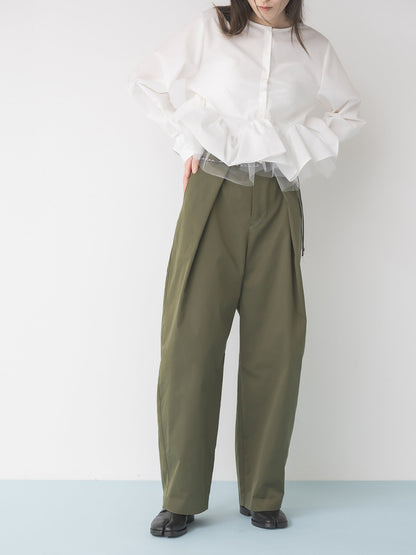 【予約販売】Mewl TRENCH CURVY PANTS M264-38163