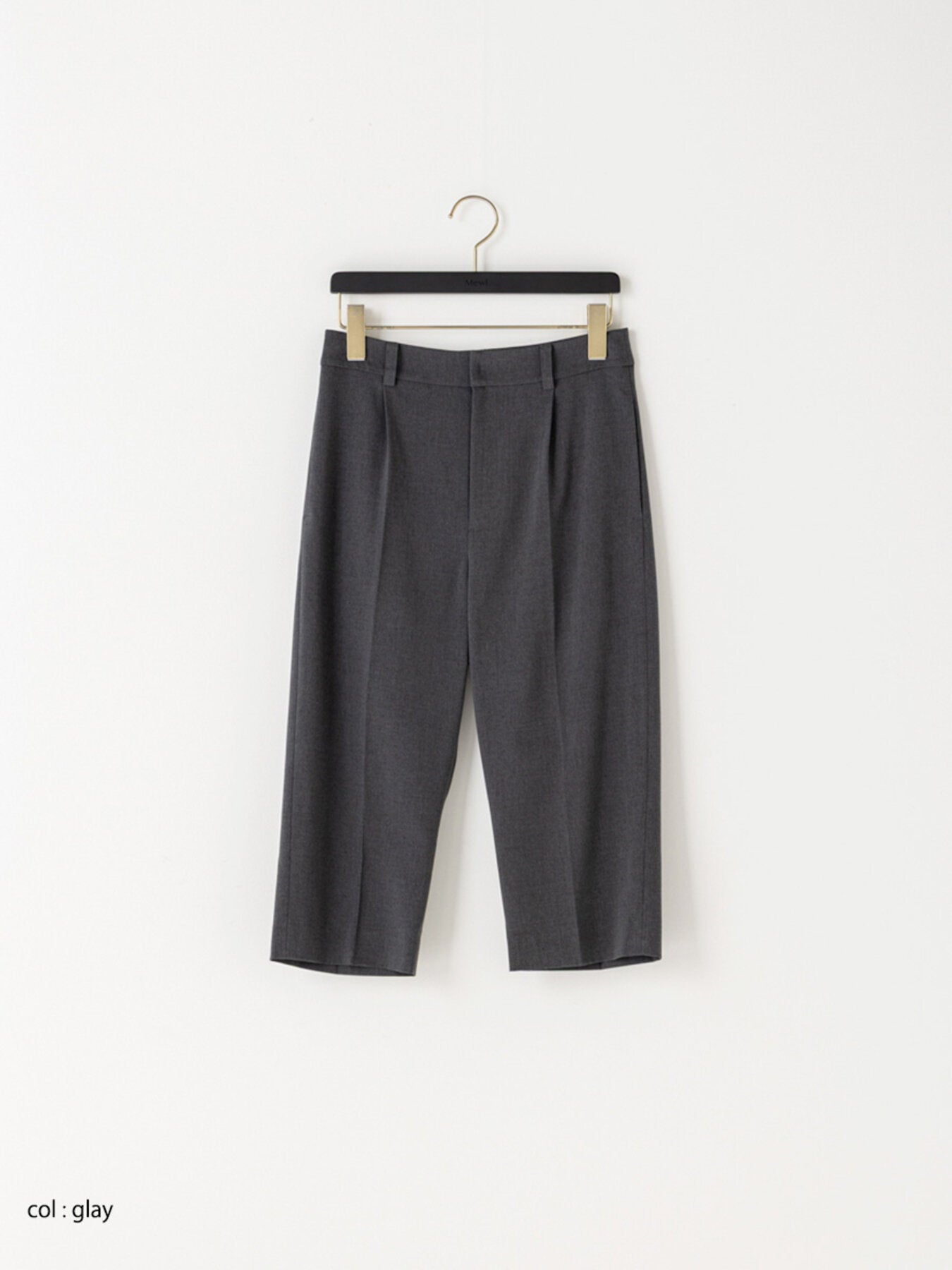 【予約販売】Mewl LOOSE CAPRI PANTS M264-38179