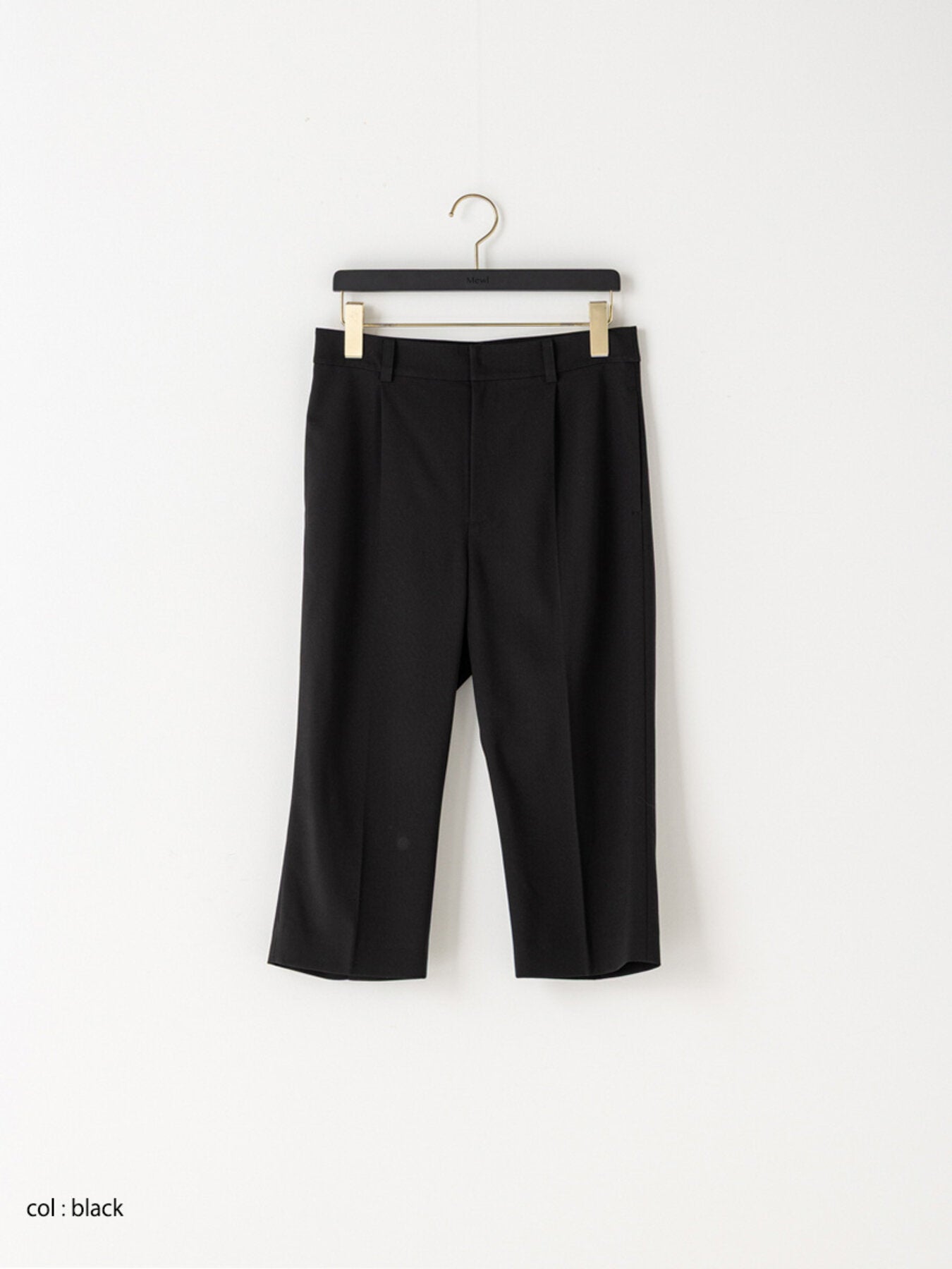 【予約販売】Mewl LOOSE CAPRI PANTS M264-38179