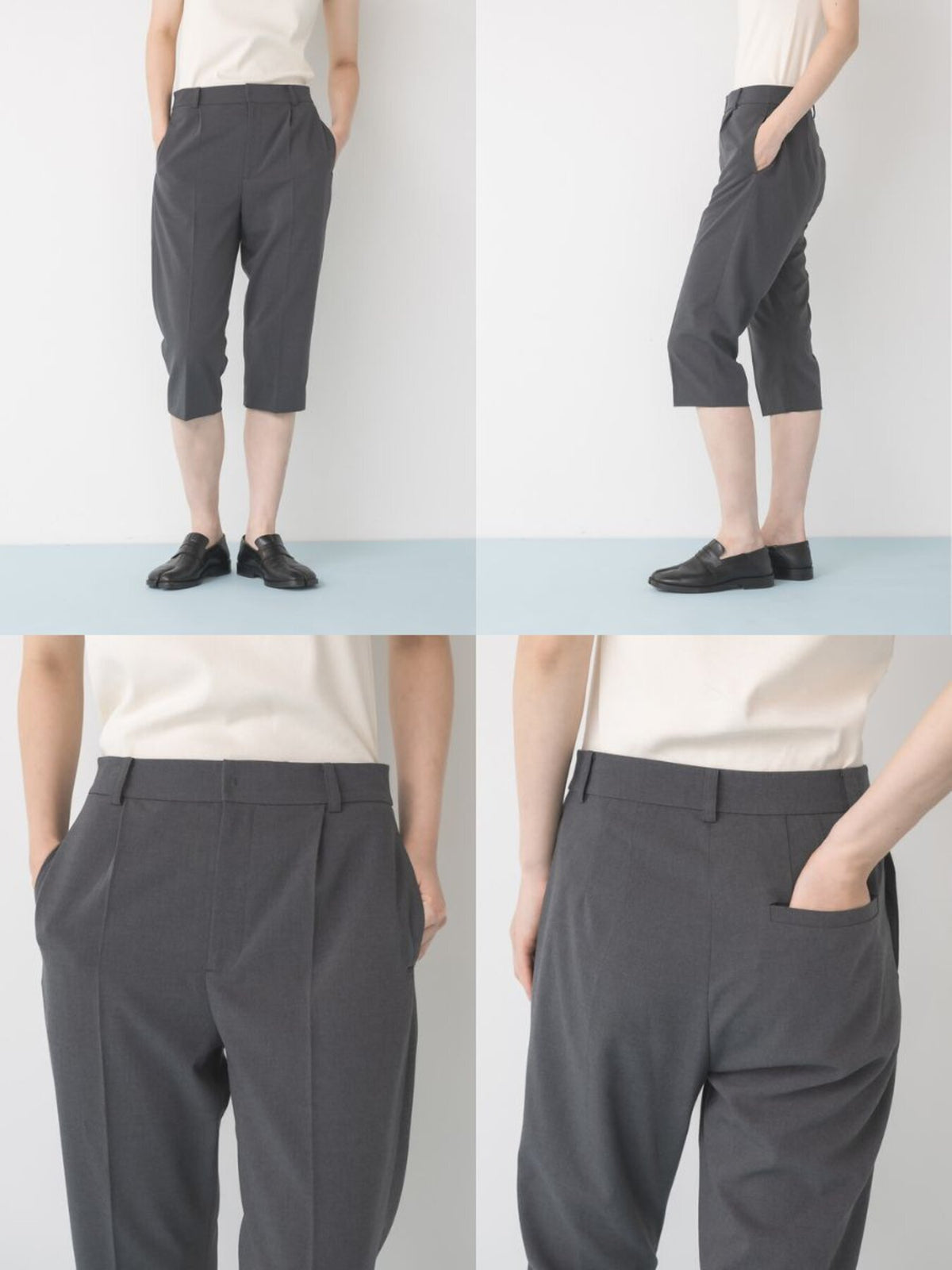 【予約販売】Mewl LOOSE CAPRI PANTS M264-38179