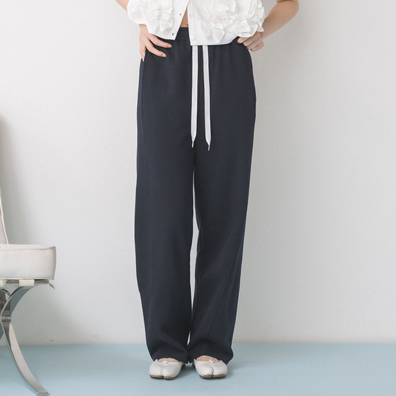【予約販売】Mewl CURVY SWEAT PANTS M264-38193