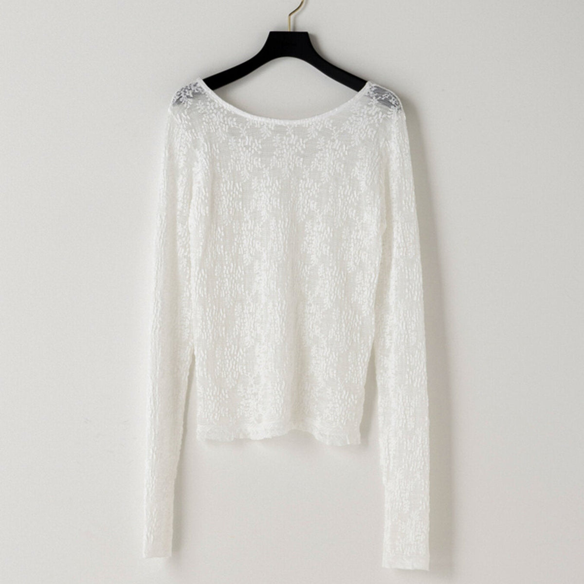 【予約販売】Mewl LACE LONG SLEEVE TOP M264-88190
