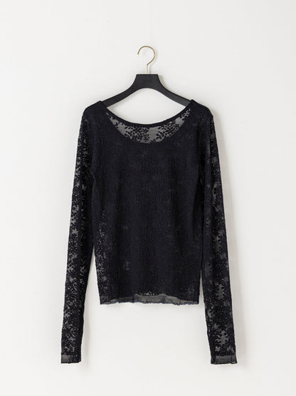【予約販売】Mewl LACE LONG SLEEVE TOP M264-88190