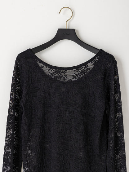 【予約販売】Mewl LACE LONG SLEEVE TOP M264-88190