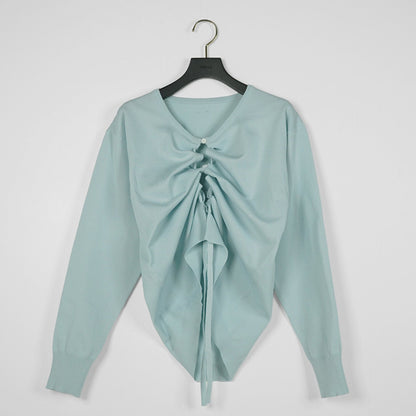 【予約販売】Mewl DRAWSTRING CARDIGAN M264-98184