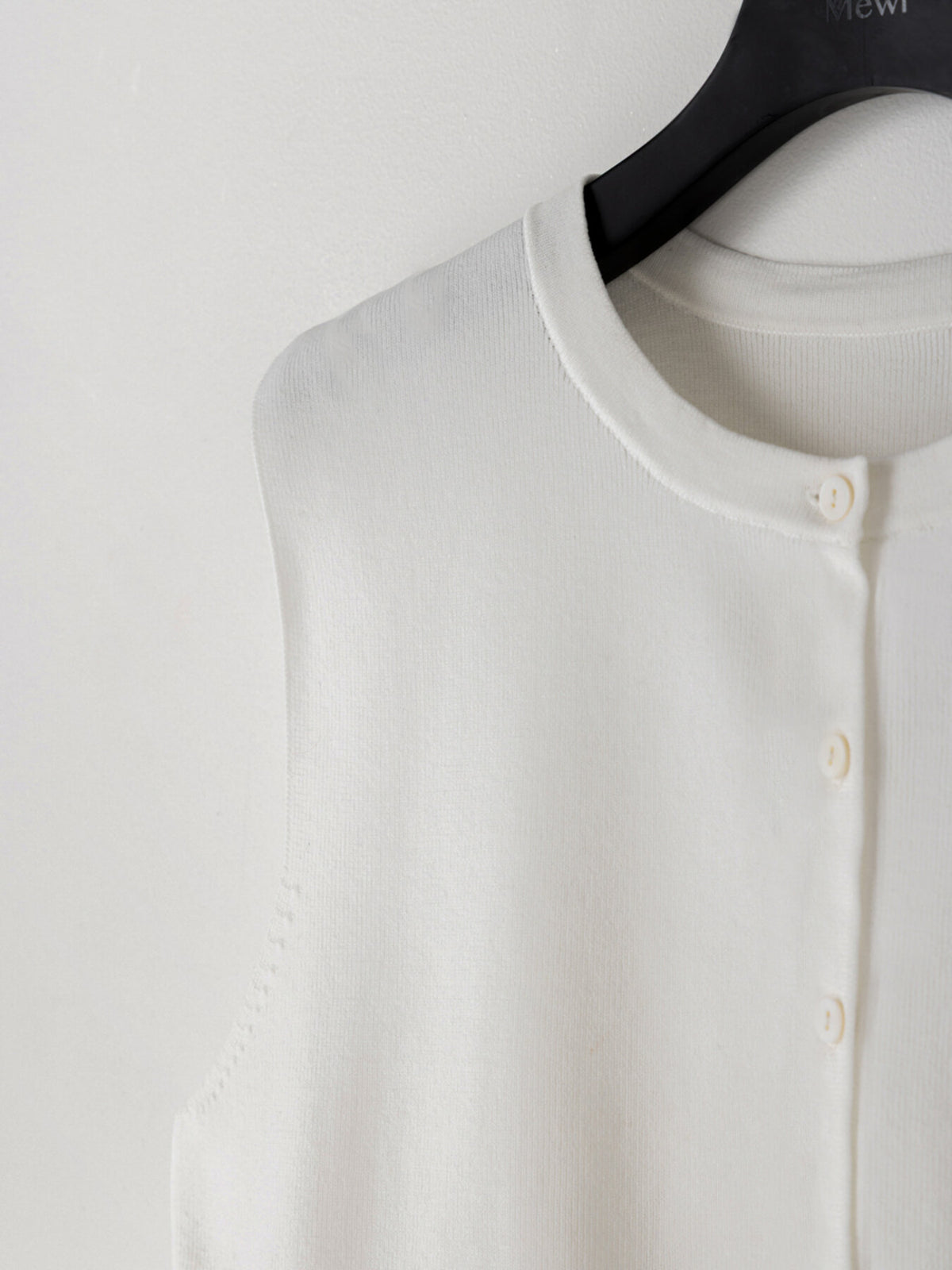 【予約販売】Mewl PEPLUM KNIT VEST M264-98185