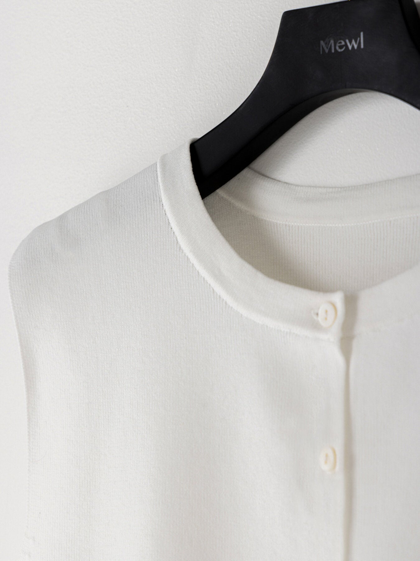 【予約販売】Mewl PEPLUM KNIT VEST M264-98185