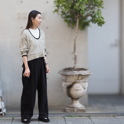 Muel Chic ミュエルシック Nea mix color knit