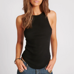 One Teaspoon BEADED RAMONE TANK