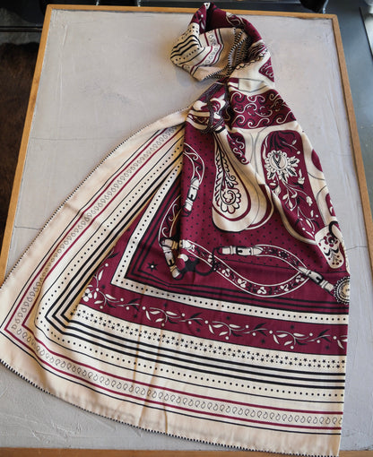 シルクカシミヤ大判ストール