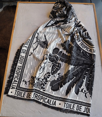 シルクカシミヤ大判ストール