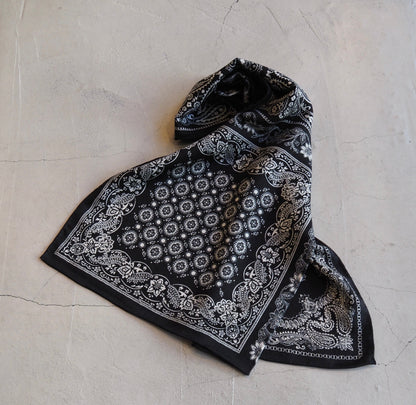 バンダナ柄 パッチワークストール／スカーフ