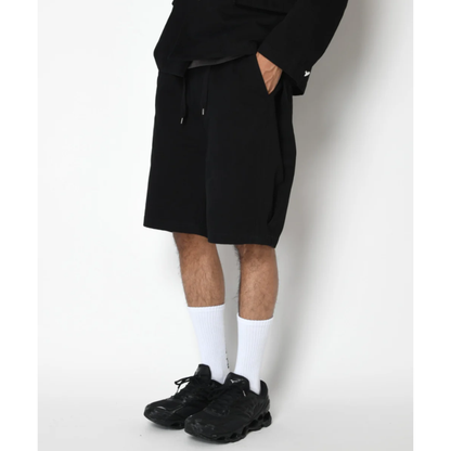 SUPERTHANKS Pigment dyed Twill side-tuck shorts PT-03