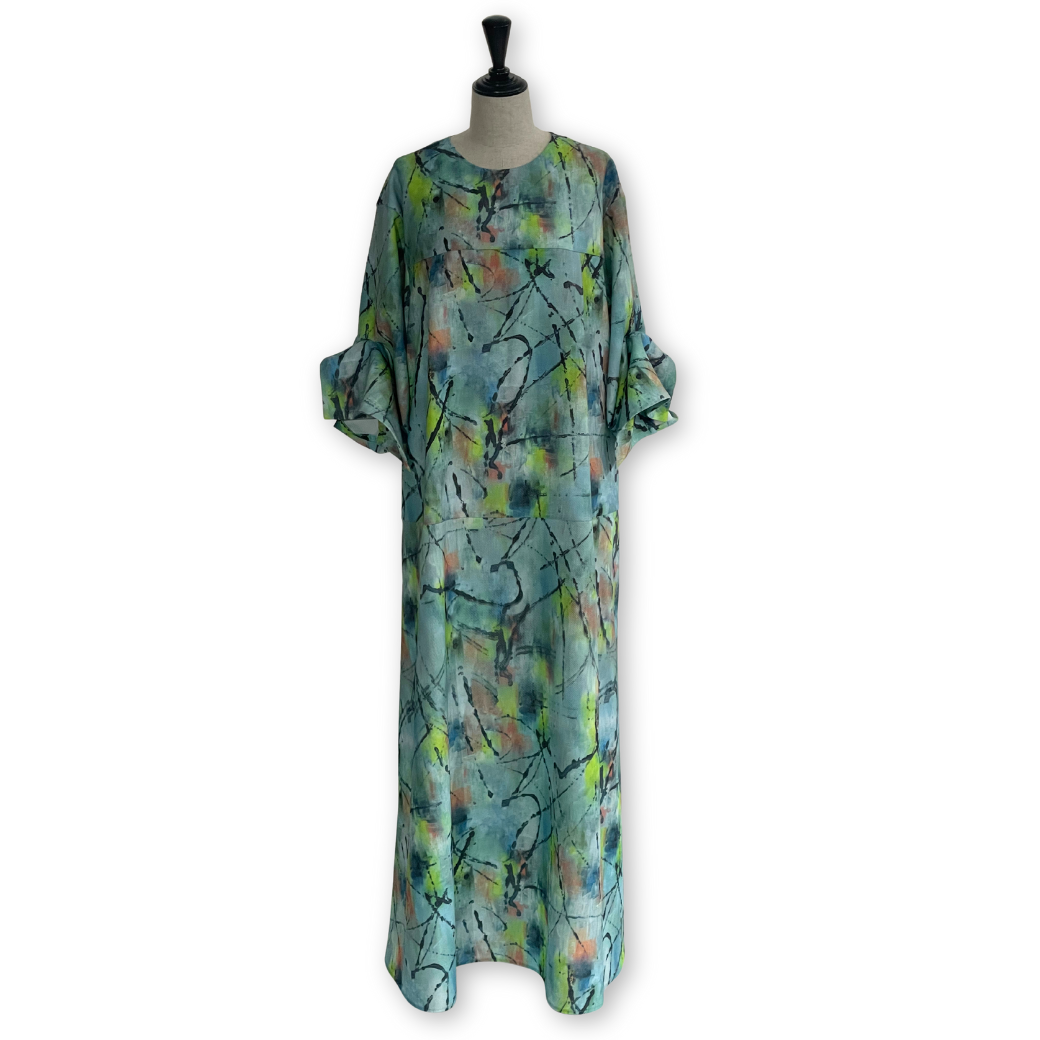 RUMCHE "Hidamari" Paint  Dress R25A10302