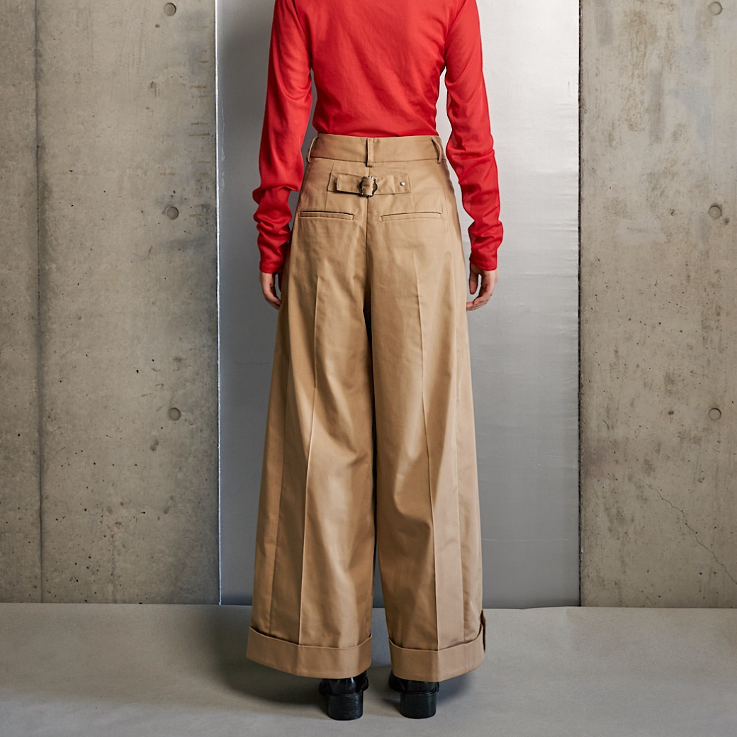 RUMCHE  Chino Wide Pants R25A10505
