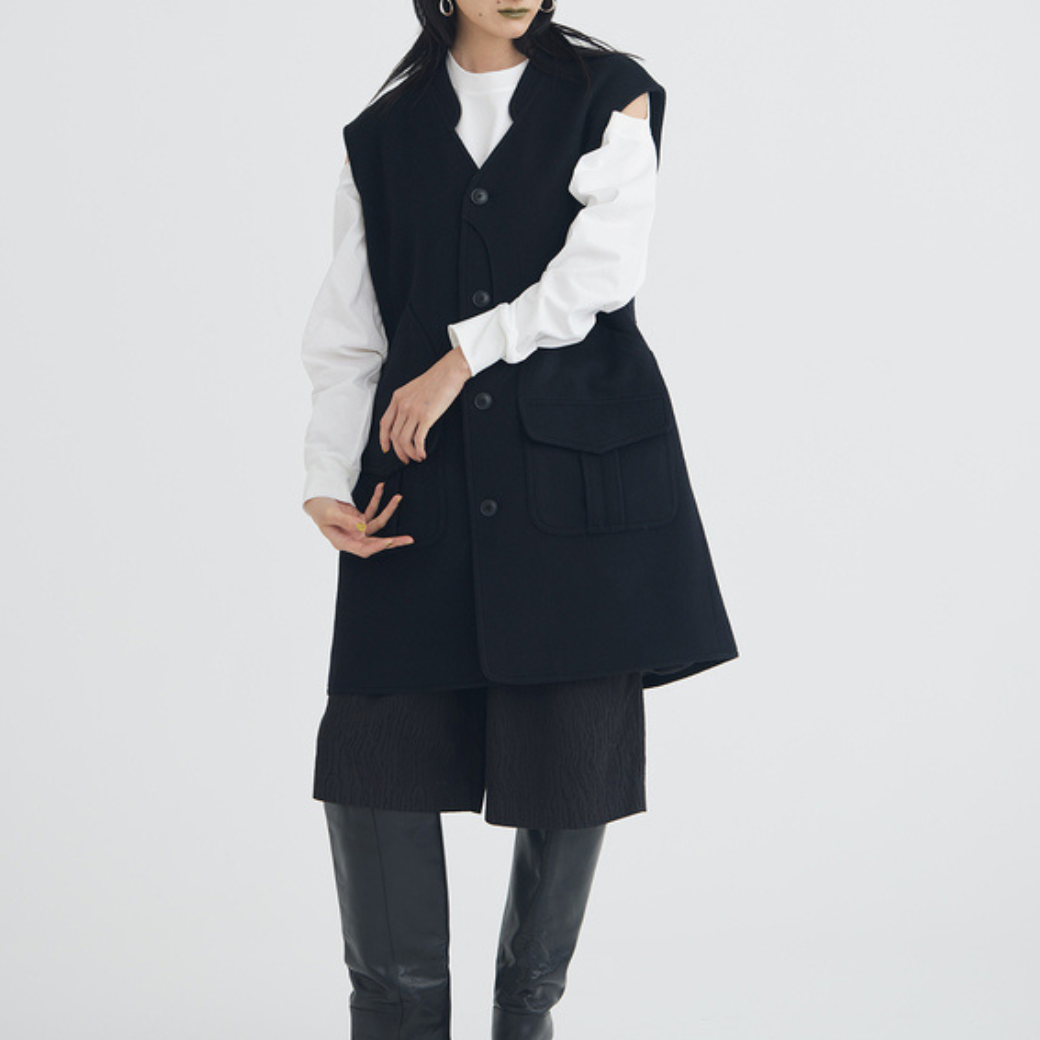 RUMBLE RED Hunting Long Vest RR_24_003