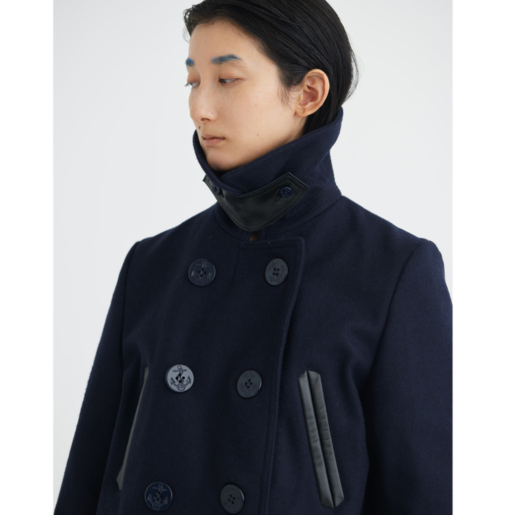 RUMBLE RED Pea Coat RR_CR_005