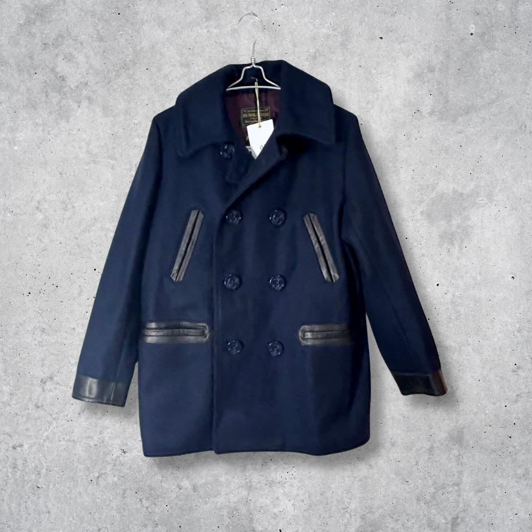 RUMBLE RED Pea Coat RR_CR_005