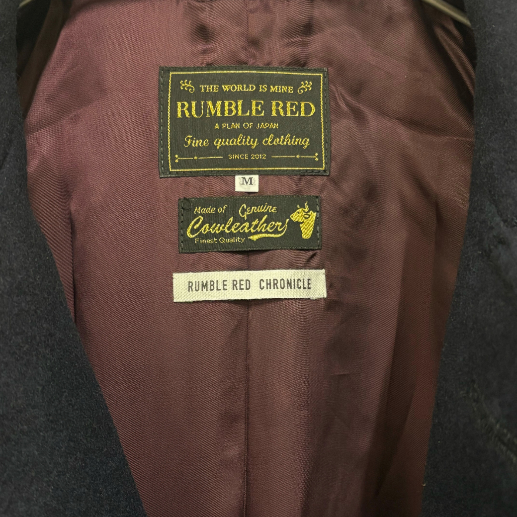 RUMBLE RED Pea Coat RR_CR_005