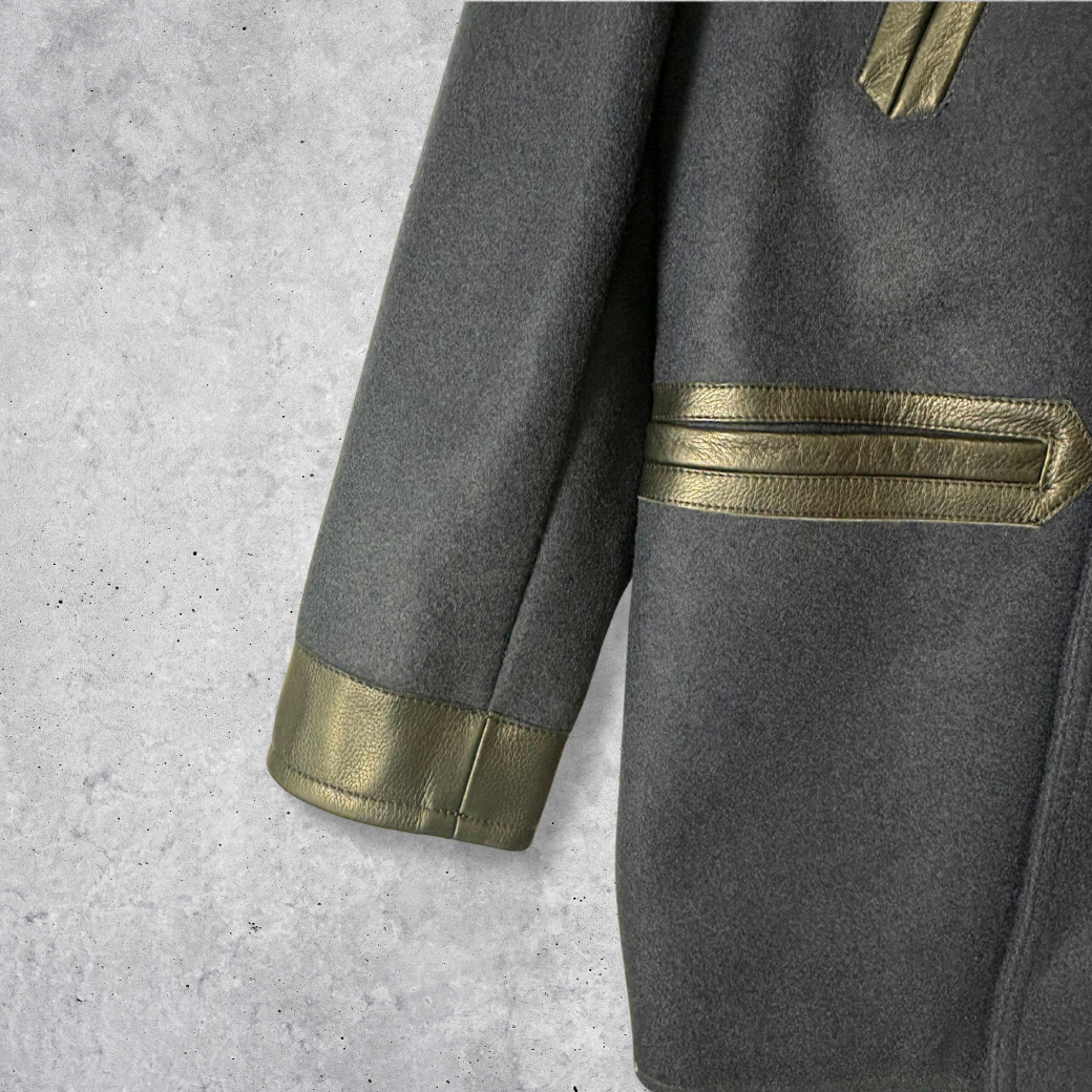 RUMBLE RED Pea Coat RR_CR_005