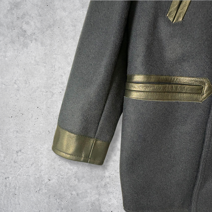 RUMBLE RED Pea Coat RR_CR_005